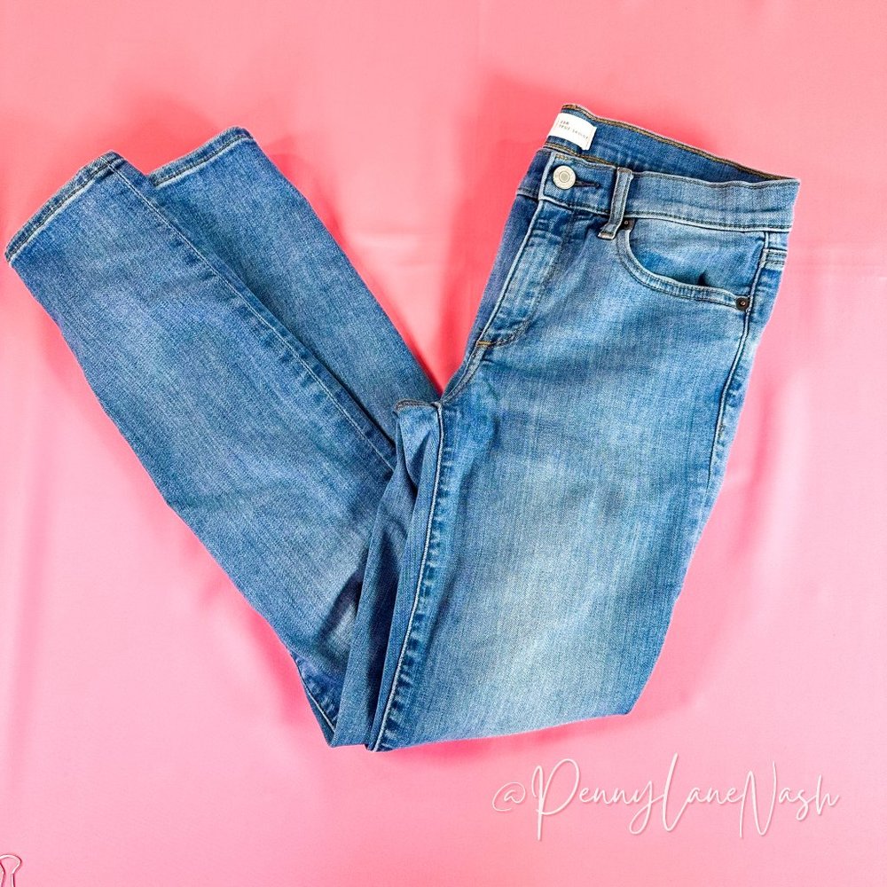 Gap 1969 True Skinny Ankle Jeans Blue Size 28R - Picture 11 of 11